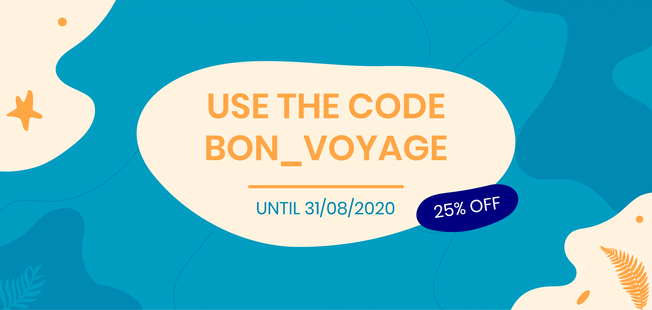 Coupon Bon Voyage - August